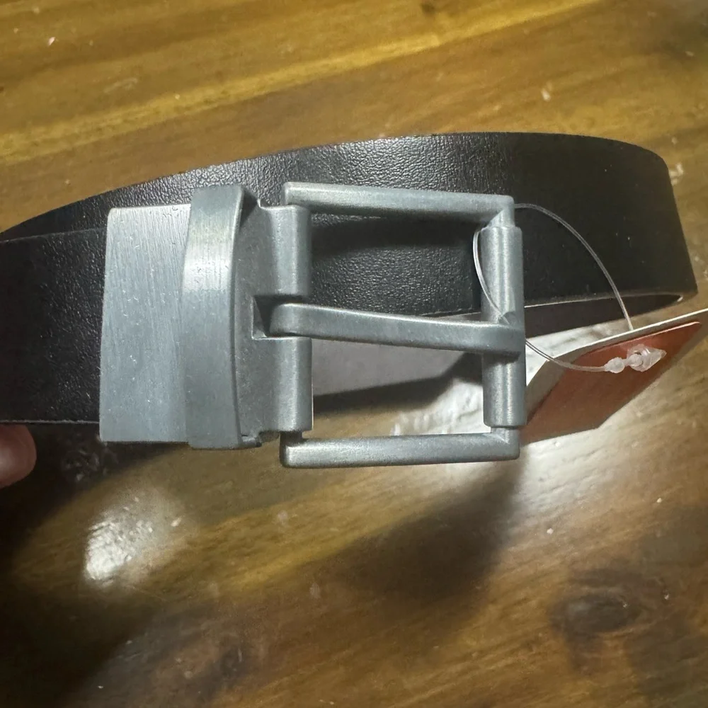 Toddler 24M-4T Black Reversible Belt 29-39 lbs